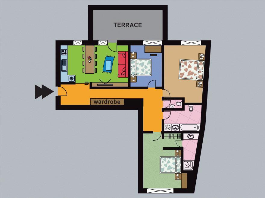 Apartment Rybna 9 *